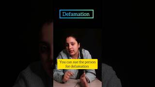 Defamation  Section 499 IPC [upl. by Quinta1]