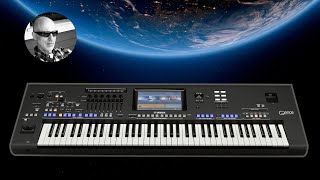 Mackie Messer  Yamaha GENOS Keyboard  Ensemble Voices amp Slow Fox Style [upl. by Acirat659]