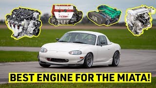 Miata Engine Swap Guide  Which One is Right For YOU [upl. by Lamp354]