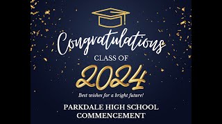 Parkdale High School 2024 Commencement [upl. by Nason]