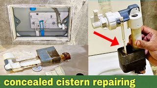 How to repair concealed cistern leakage [upl. by Esau520]