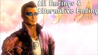 Saints Row Gat out of Hell  All Endings amp Alternative Endings HD [upl. by Hephzipa]