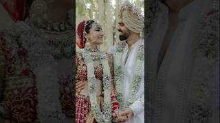 Surbhi And Sumit Wedding Ceremony surbhijyoti wedding shadi reception actress naagin shorts [upl. by Iniffit]