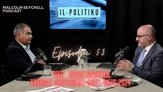 Episodju 53  “IlPolitiku” Mistieden  Prof Simon Mercieca kandidat indipendenti għallMEPs 2024 [upl. by Ellan]