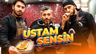 USTAM SENSİN 1 BÖLÜM  LAHMACUN PİDE YAPARSIN [upl. by Meingolda]