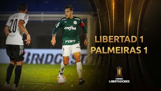 Melhores momentos  Libertad 1 x 1 Palmeiras  Quartas de final  Libertadores 2020 [upl. by Pearlstein768]