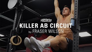 10min Killer Ab Workout By Fraser Wilson  EHPlabs [upl. by Anicul]