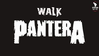 Pantera  Walk Karaoke  InstruMetal [upl. by Dalt]