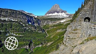 GoingToTheSun Road Glacier National Park Montana USA Amazing Places 4K [upl. by Eniarda123]