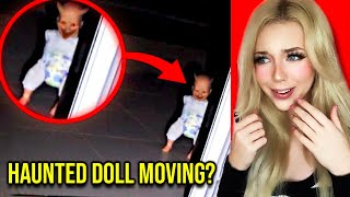 The SCARIEST DOLLS EVER CREATEDhaunted dolls caught moving [upl. by Neelhtac]