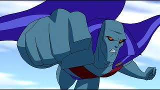 Martian Manhunter DCAU Powers and Fight Scenes  Justice League Unlimited [upl. by Airitak]