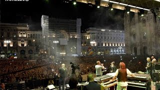 Nomadi  Io Vagabondo Live Performance in Piazza Duomo Milano [upl. by Netsud]