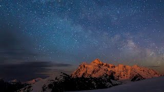 Video de estrellas en la noche  cielo estrellado  star video at night [upl. by Becker]