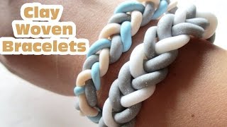 Polymer Clay Bracelets  Tutorial [upl. by Warila]