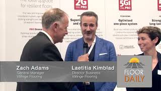 FloorDailynet Zach Adams amp Laetitia Kimblad Showcase VälingeBjelin Product amp innovation News [upl. by Berck]