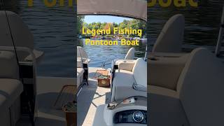 Legend Pontoon Fishing Boat fishing [upl. by Rosati]