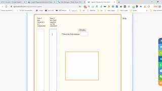 Logistic Regression Calculator [upl. by Rratsal]