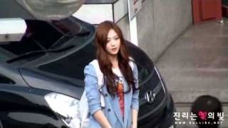 Fancam 110508 fSulli  After Inkigayo [upl. by Nnuahs494]