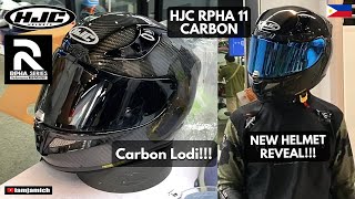 HJC RPHA 11 Carbon  New Helmet Reveal  Triumph JT Marketing [upl. by Broek]