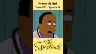 The Simpsons  S03E17  Homer At Bat  Mike Sosha Is Hospitalized For Radiation Poisoning simpsons [upl. by Tobey]