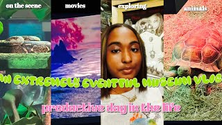 productive day in my life amp eventful museum vlog animals exploring scenery movies weekly vlog [upl. by Naryk]