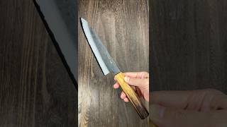 Satoshi Nakagawa Aogami 2 Kurouchi Gyuto Knife 210mm with Urushi Lacquered Oak Handle [upl. by Earlie]