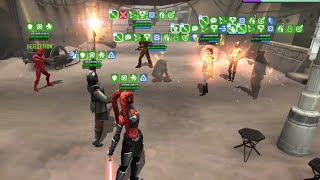 Arena PvP  Darth Bane Datacron vs Leia Organa v1 SWGoH Counter GL [upl. by Jeanette644]