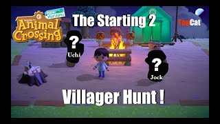 Starting villager Hunt Animal Crossing NH [upl. by Eleen]