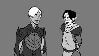 youre in love  da2 banter animatic fenris romance [upl. by Tirrell]