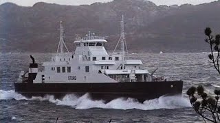 MF Stord amp MF Ullensvang  Selbjørnsfjorden januar 1994 [upl. by Cavuoto]