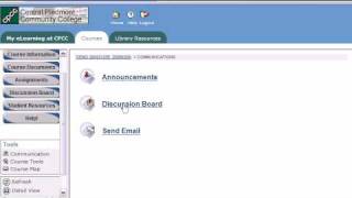 How to read post and remove Discussion Board messages with Blackboard [upl. by Nahshun396]