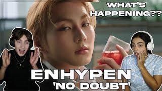 ENGENES React to ENHYPEN No Doubt Official MV  Music Producer Couple React to ENHYPEN [upl. by Ydeh761]