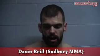 Davin Reid at Wreck MMA SSM Post Fight Interview [upl. by Wendall]