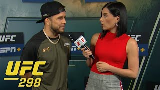 Henry Cejudo reveals what he said to Merab Dvalishvili at UFC 298 weighins  ESPN MMA [upl. by Nosila]