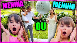 CHÁ REVELAÇÃO DO NOVO INTEGRANTE DA FAMÍLIA 👶 ❤️ JÉSSICA GODAR LAURINHA E HELENA E GABRIEL [upl. by Dorine359]