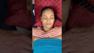 ASMR Relaxing Full Body Massage with Wooden Tool shorts [upl. by Namron625]