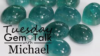 Tuesday Gem Talk  Rare and Exotic Grandidierite with Michael [upl. by Nhguav]