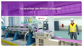 Le recyclage des déchets plastiques  Veolia [upl. by Muirhead]