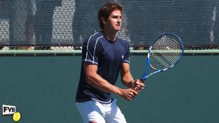 Igor Andreev Hitting in Slow Motion HD  Indian Wells Pt 01 [upl. by Oirobil453]