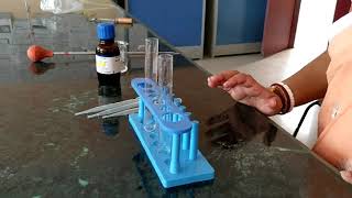 molisch test for carbohydrates [upl. by Aydne276]