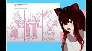 quotBlunt force girl makingquot  Trans memes  Trans VTUBER [upl. by Enner]