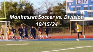 Manhasset Soccer vs Divison HS 101524 [upl. by Engis]