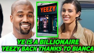 Kenye Wests Yeezy Turning a Billionaire again  Thanks to Bianca [upl. by Lavicrep]