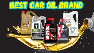 Top The Best Car Oil Brand in 2024  Dont Buy Anything Else [upl. by Arahas669]