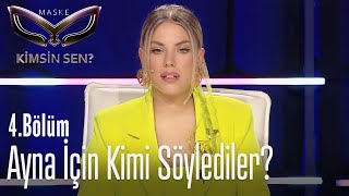 Ayna için kimi söylediler  Maske Kimsin Sen 4 Bölüm [upl. by Anirpas]