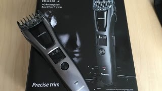 UNBOXING Panasonic ERGB60K Hair Trimmer [upl. by Jacintha]