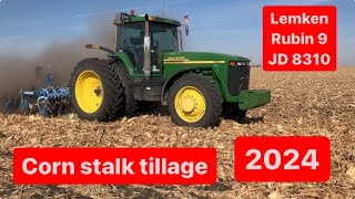 Cornstalk tillage 2024 [upl. by Ardnaeel]