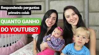 JÁ GANHO DINHEIRO DO YOUTUBE  Primeiro colab Feat Naara Beatriz [upl. by Valora]