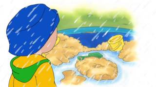 Caillou S03 E93  Caillou’s Favorite Plate  Fun in the Mud  All Aboard [upl. by Eboj]