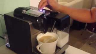 Delonghi Nespresso Lattissima Plus Video [upl. by Livia]